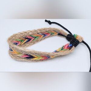 Men's‎ bracelet braided rope jewelry new d92